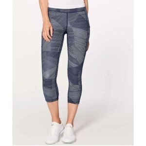 lululemon athletica Blue Capri Pants